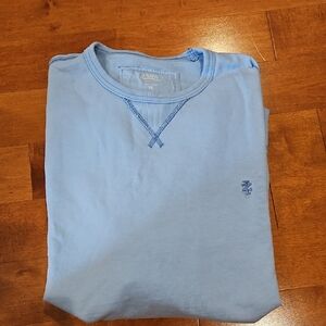 Izod Saltwater Relaxed Classics Light Blue Pullover Sweatshirt